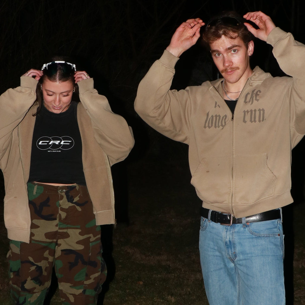 FTLR Frayed Zip Hoodie - UNISEX