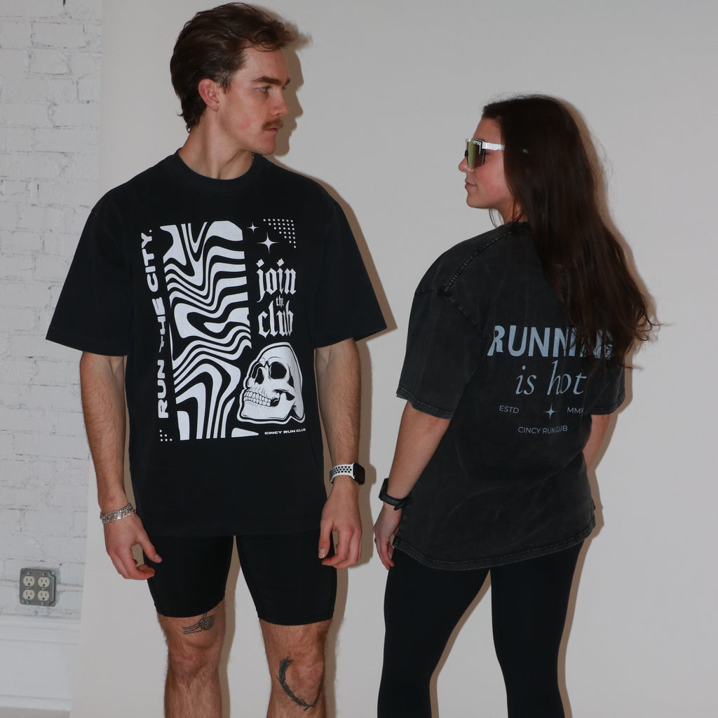 RUN THE CITY Oversized Tee - UNISEX