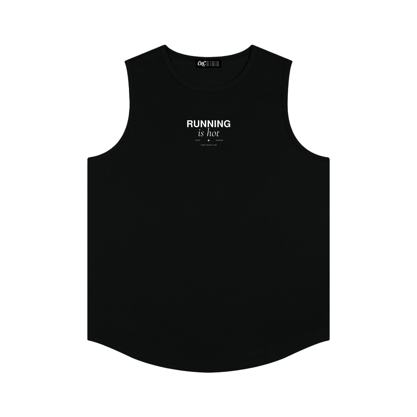 RUNNING IS HOT Men's Moisture Wicking Tank